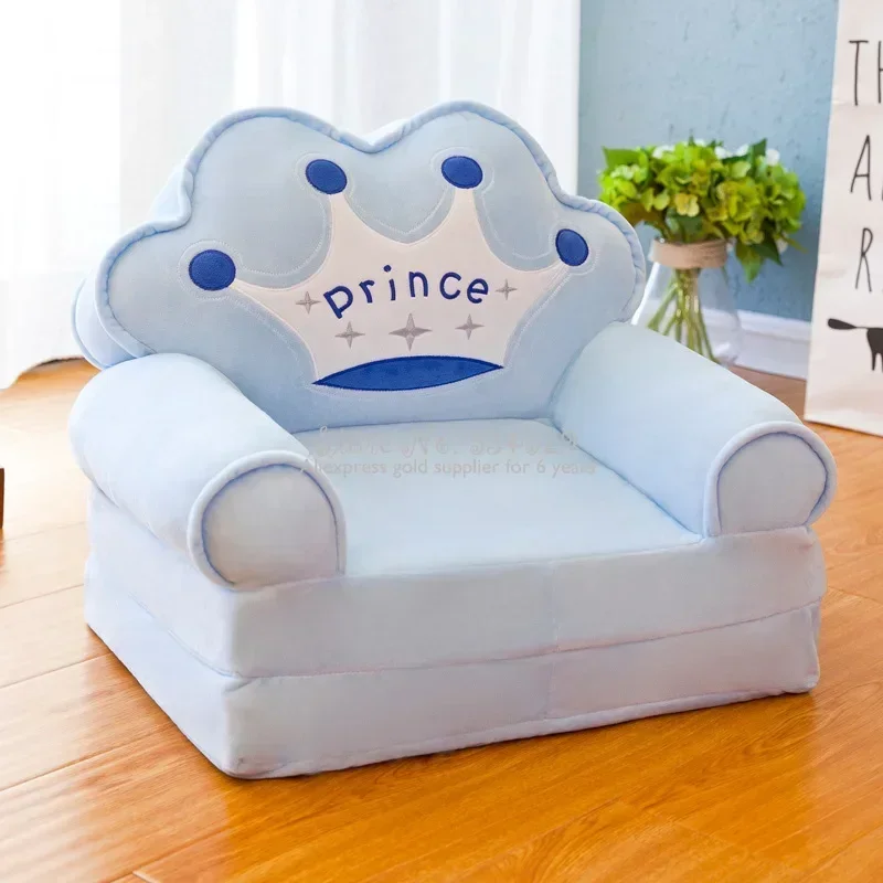 Disassembled Kids Sofa Fashion Folding Cartoon Baby Seat Mini Sofa for Kindergarten Cute Furniture Child's Sofa Chair