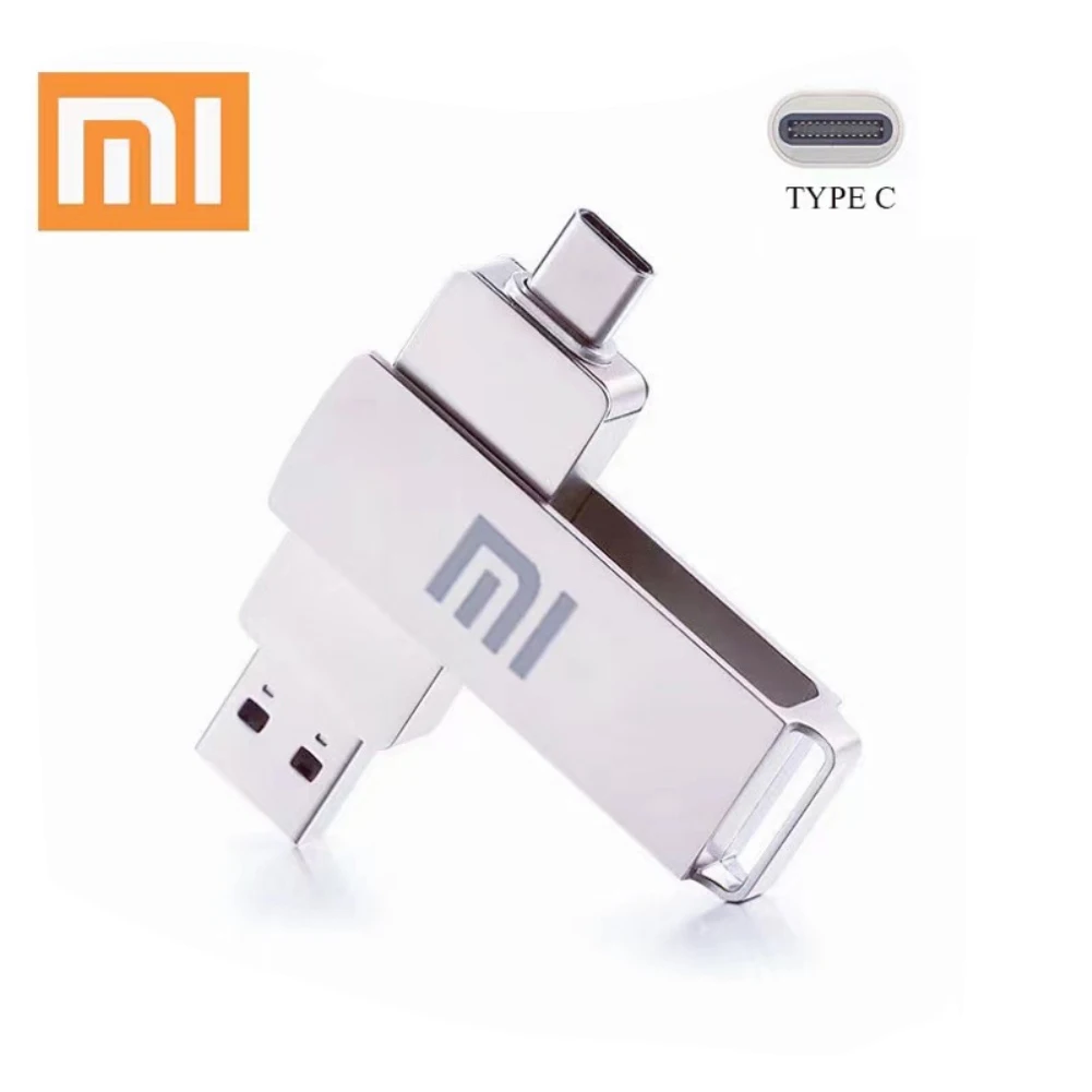 Xiaomi-Pen Drive de Metal Original, memoria USB 3,0 de 2TB, almacenamiento de transferencia de alta velocidad, gran capacidad, resistente al agua, disco U