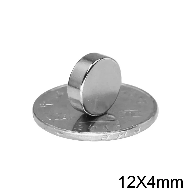 

12x4 mm N35 Round Magnets Neodymium Magnet Dia 12x4mm Permanent NdFeB Strong Powerful Magnetic 12*4