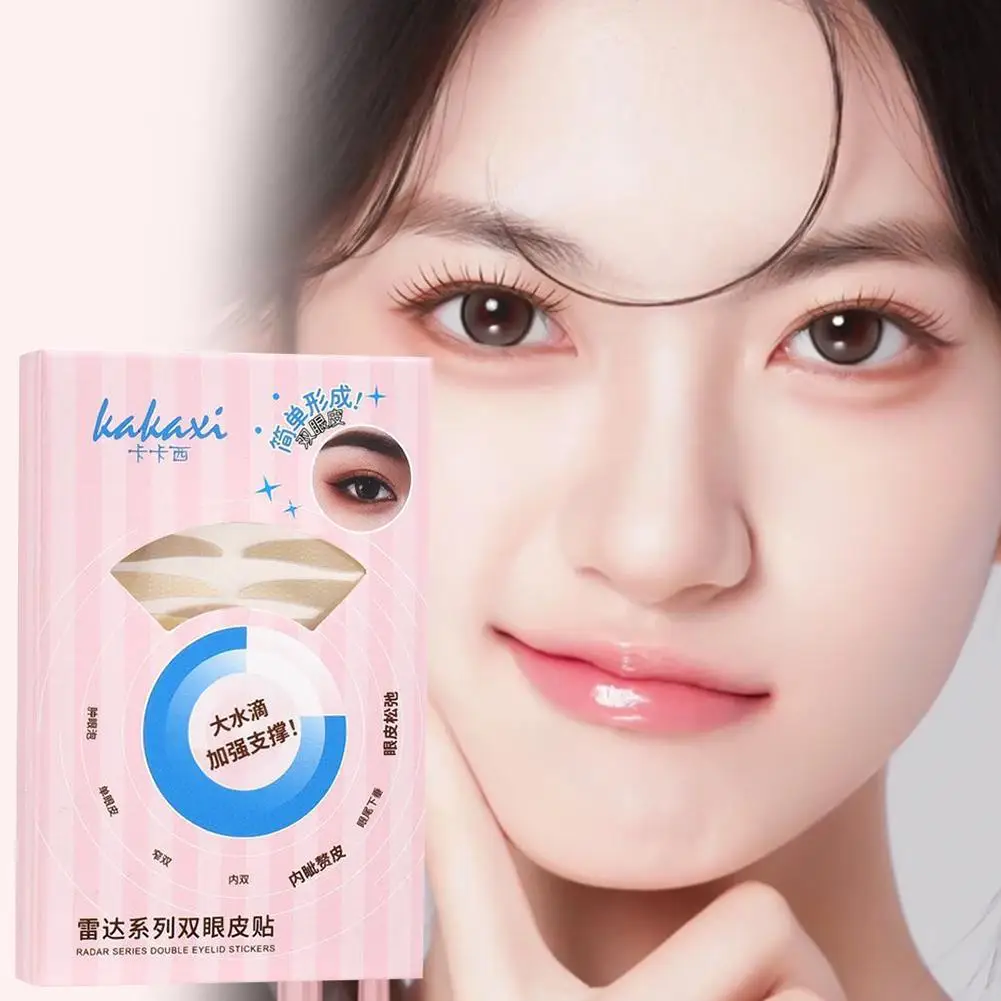 Mesh Unsichtbare Doppel Augenlid Aufkleber Wasserdicht Transparent Natürliche Selbst-klebe Augenlid Band Augen Make-Up-Tool