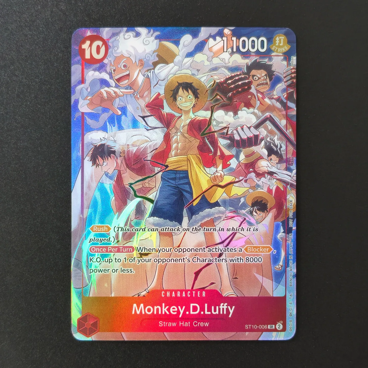 Self Made Proxy One Piece English Robin Chopper Bonney Luffy Nami Hancock Roger Pudding Game Anime Collectible Card Toy - view 6