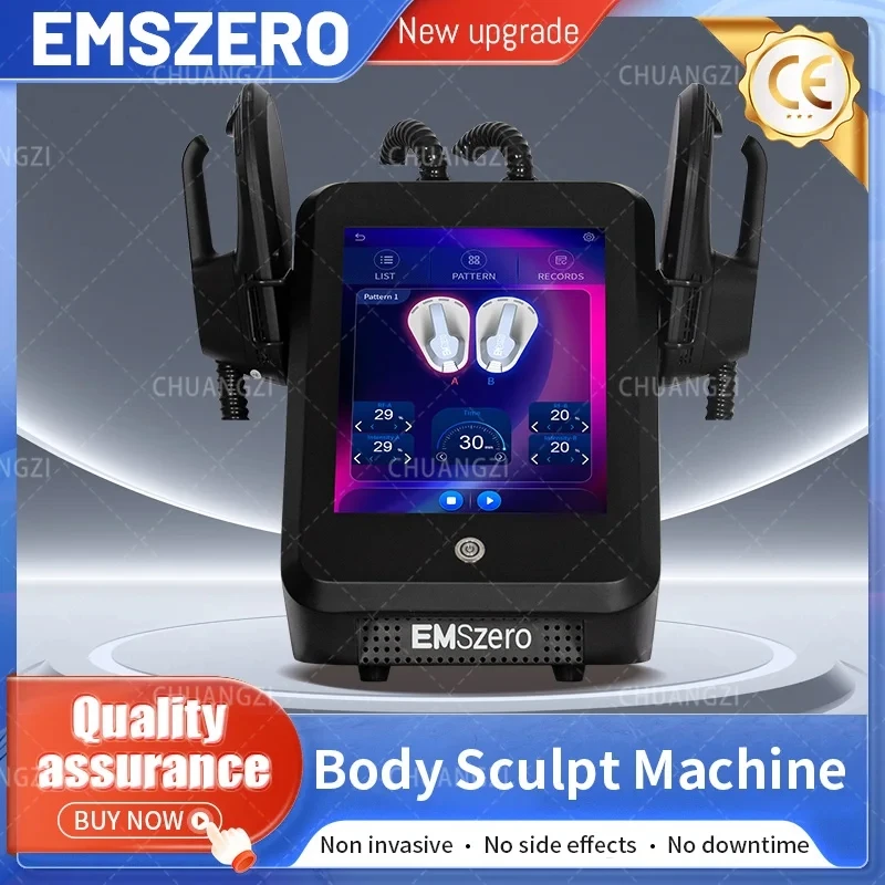 Portable DLS-EMSZERO RF Machine 2025 Professional 6500W 200HZ EMS  RF Nova EMS Body Slimming Sculpting EMSZERO