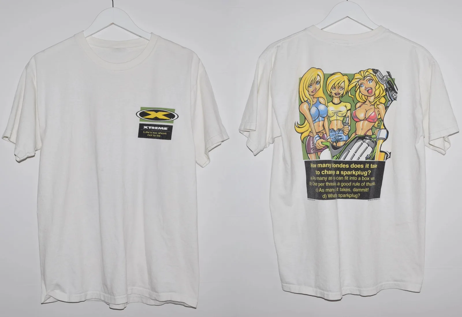 Винтажная футболка 1999 года для мотокросса и суперкросса Matiasevich Bradshaw Spark Plug