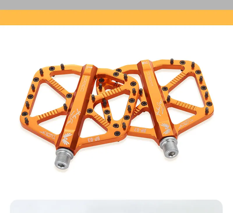 Fahrradpedale aus Aluminiumlegierung, ultraleicht, gedichtete 3-Lager-MTB-Fahrradpedale, Zubehör für Mountainbike und Rennrad, Lagerpedale – Detail 18