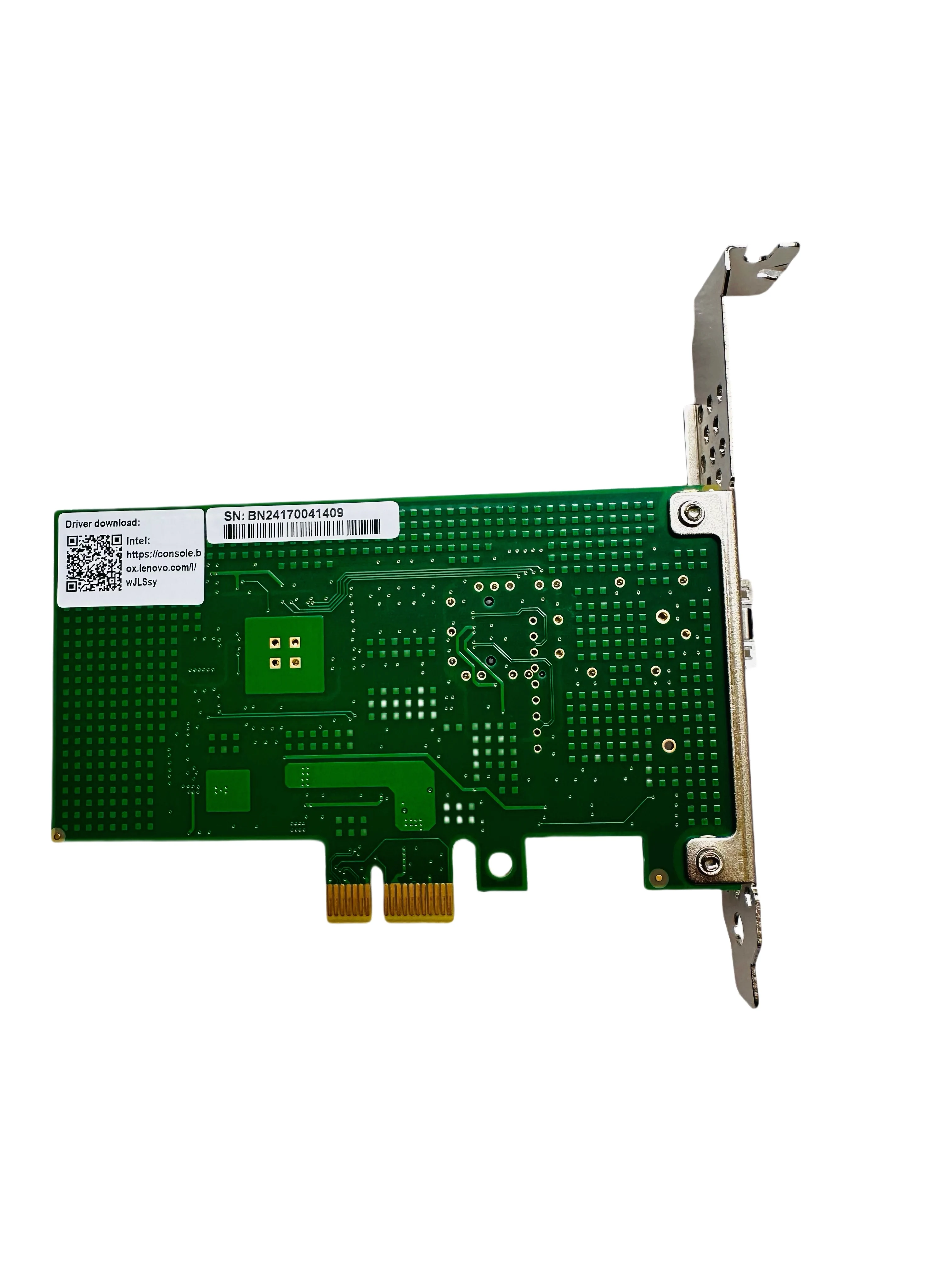 1000Base-SX-LX PCIe X1 SFP Port Network Interface Card (1 x SFP)