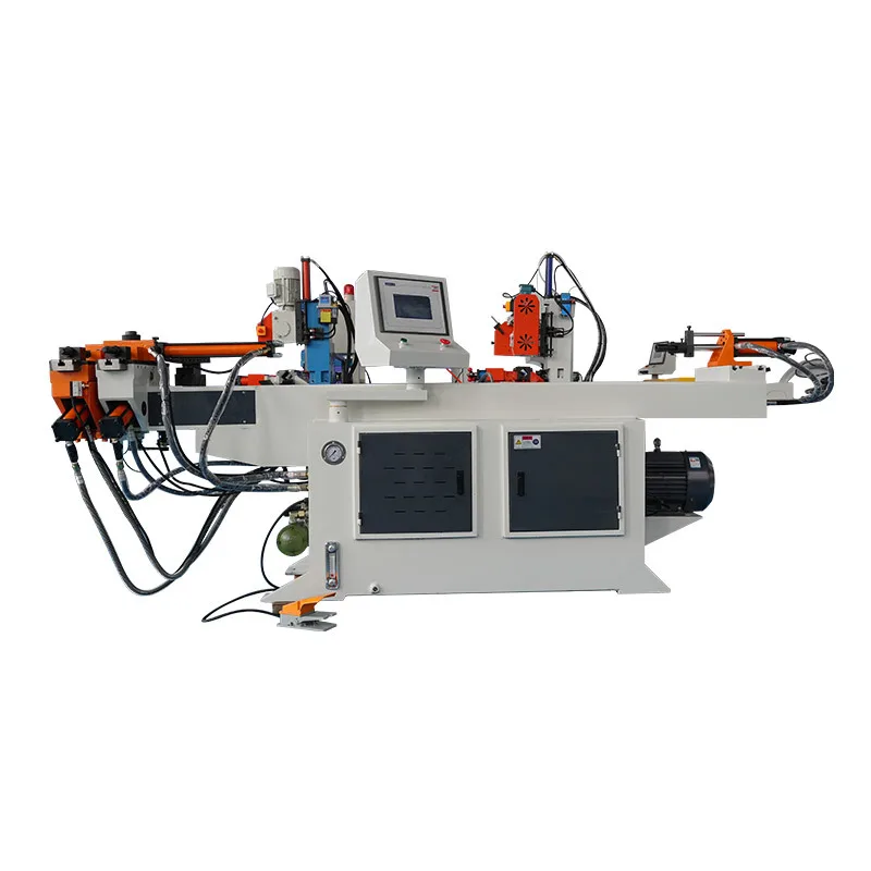 Máquina dobradeira de aço inoxidável servo hidráulica de tubo totalmente automática DW50