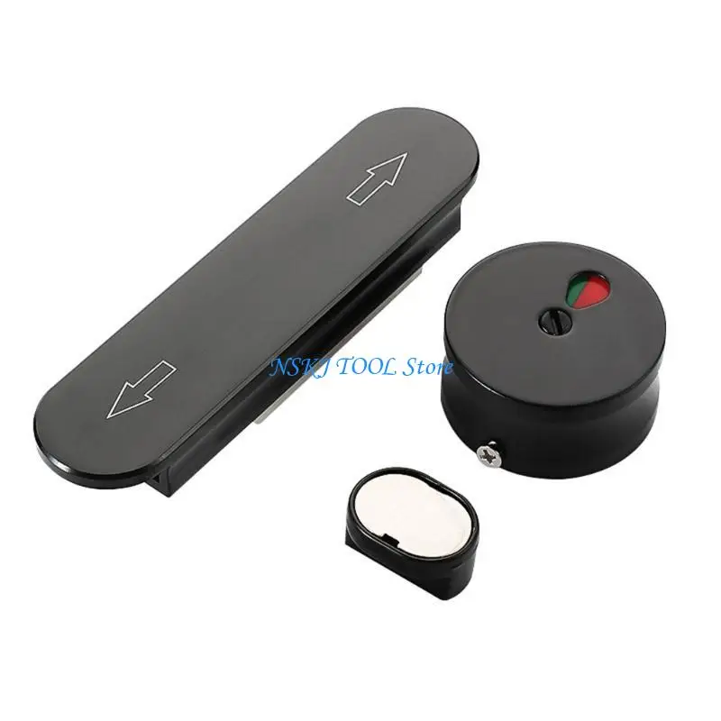 

L8RC Современный замок для дверей ванной комнаты с индикатором занятости ржавчины сопротивления цинковых сплавов.