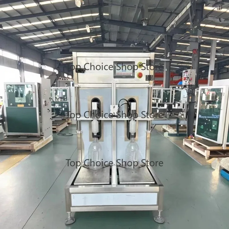 Fe1rtilizer Daily chemical products Semi-automatic a1nti-corr1osion filling machine Chemical solvent filling machine