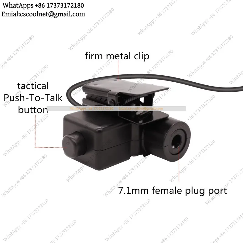 k06 PTT Cable Adapter for Sepura SPT8000 STP9000 STP8038 SC2020 U94 Radio Accessories