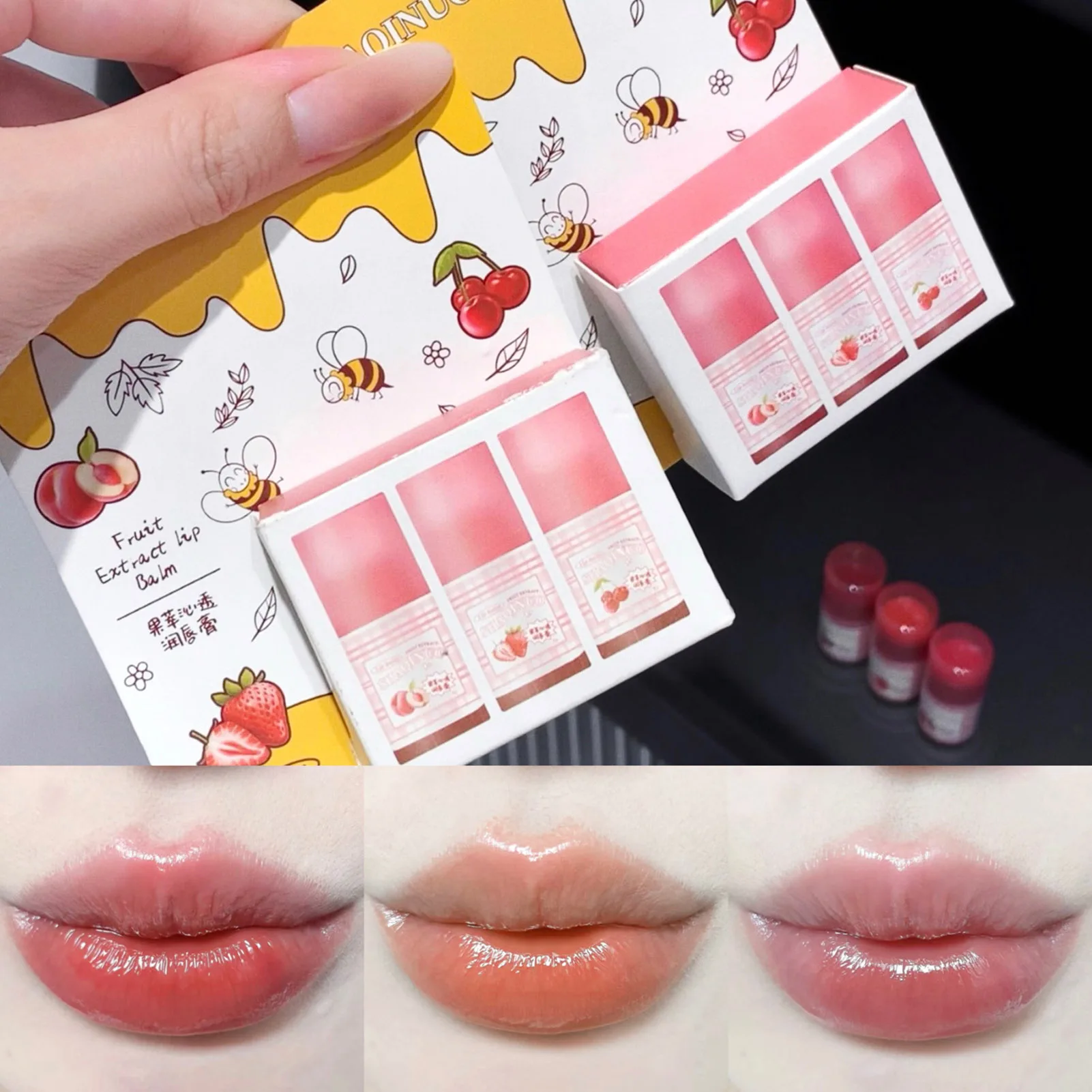 Women High Pigmented Lipsticks Anti-Drying Long-lasting Sweat Proof Lipstick for Face Skin Care Hydrating Primer