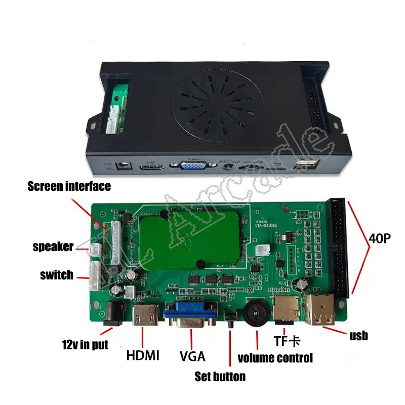 26800 Games in 1 Pandora Saga DX Plus Arcade Box Console PCB Motherboard Retro Cabinet Game Jamma Support HDMI VGA 3P/4P