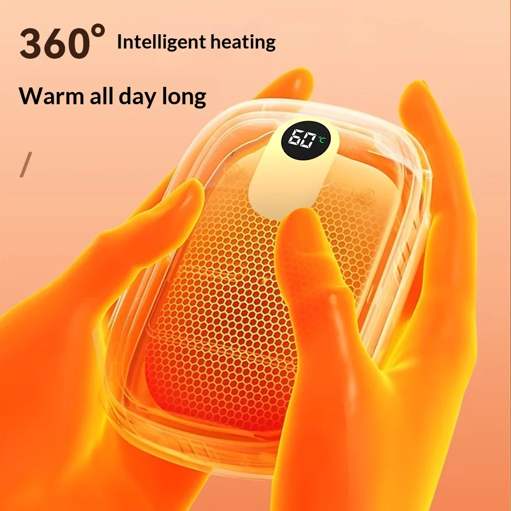 Hand Warmer Power Bank 2-in-1 10000mAh Mini Portable Anti-defense view 3