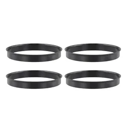 4Pcs Hub Centering Rings 74.1 X 72.6 Mm For BMW Wheel Bore Center Spacer Black Hub Centering Ring Car Accessories