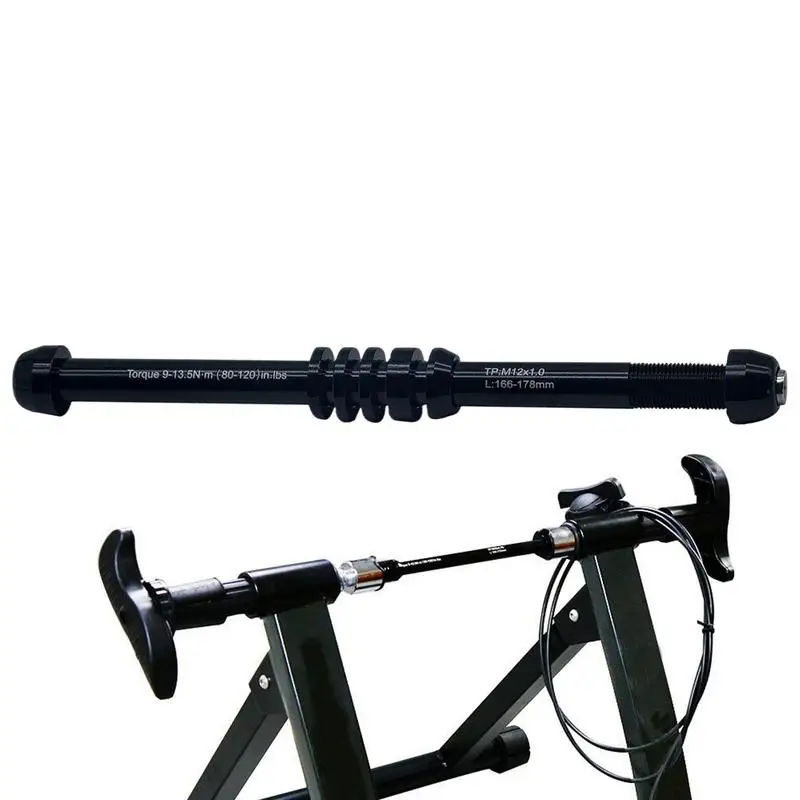 

Trainer Skewer For Bike Cycle Rear Wheel Trainer Replacement Axle Adapter Adjustable Width Riding Accessory For Women Men Adult
