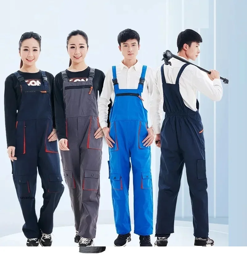 

Man Working Clothes Work Overalls For Men Work Jumpsuit Car Mechanic Jumpsuit Men's Overalls To Work Bib Overalls Plus Size M-4x