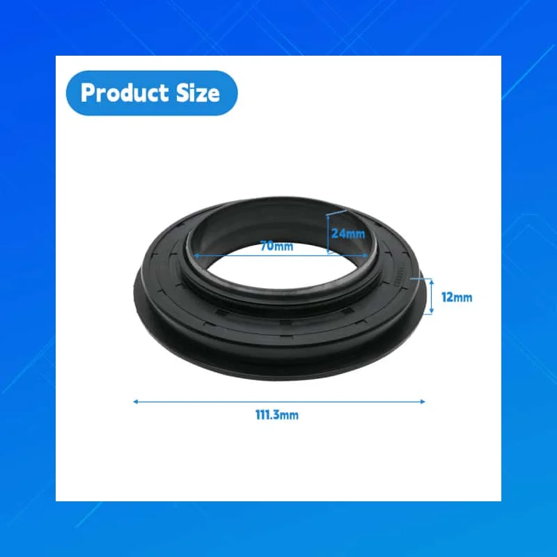 

QLFY style,OEM:AQ8868P.Size:70x111.3x12/24mm,DMHUI high-quality NBR rotation oil seals,applicable to AQ8868P.Size:70*111.3*12/24