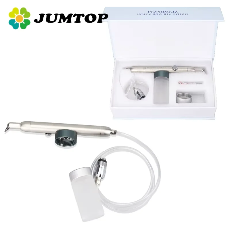JUMTOP Dental Alumina Sandblasting Gun Aluminum Oxide Micro Blaster Air Polisher Machine