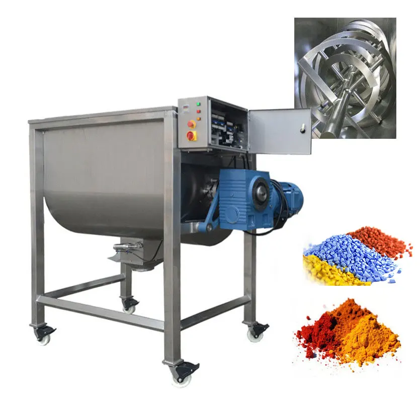 High Efficiency 304 Stainless Steel Heating PVC Powder Feed Mixer Machine