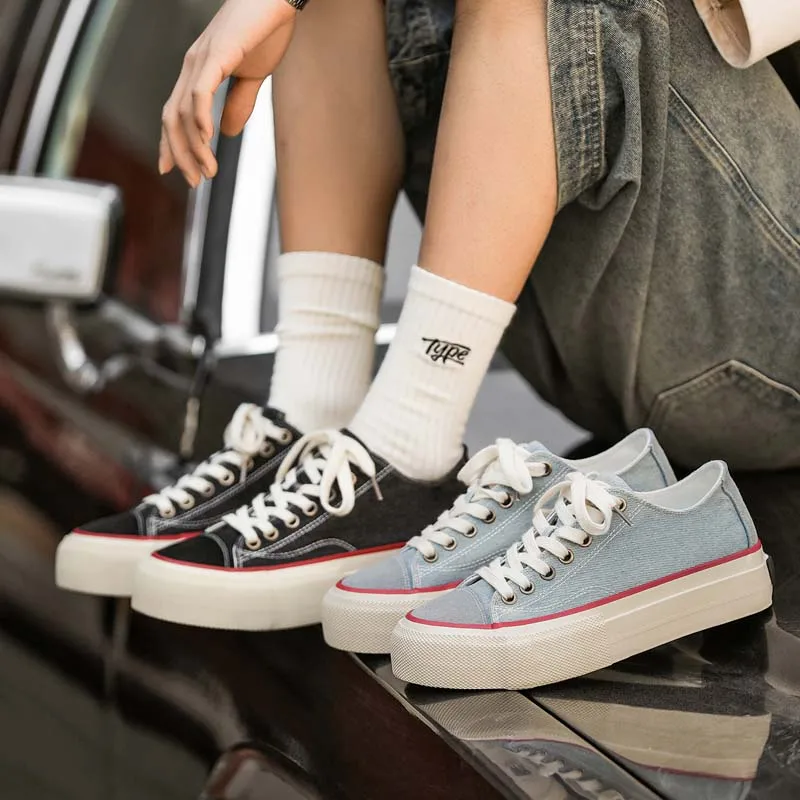 

Fashion Breathable High Top Canvas Vulcanized Shoes 2026 Men Canvas Shoes Lace-up Athletic Leisure Sneaker Zapatos De Hombre