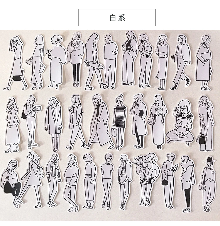 16Pcs Vliegende Vis Stickers Handbook Stickers Diy Craft Fotoalbums Sticker/Scrapbooking Stickers