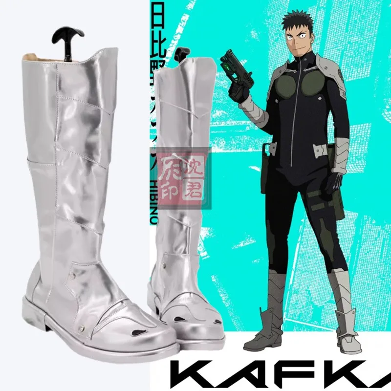 Anime No. 8 Kafka Hibino Cosplay Shoes Kaiju Maks Battle Kafka Hibino Cosplay Ashiro Mina Boots Props Halloween for Women Men