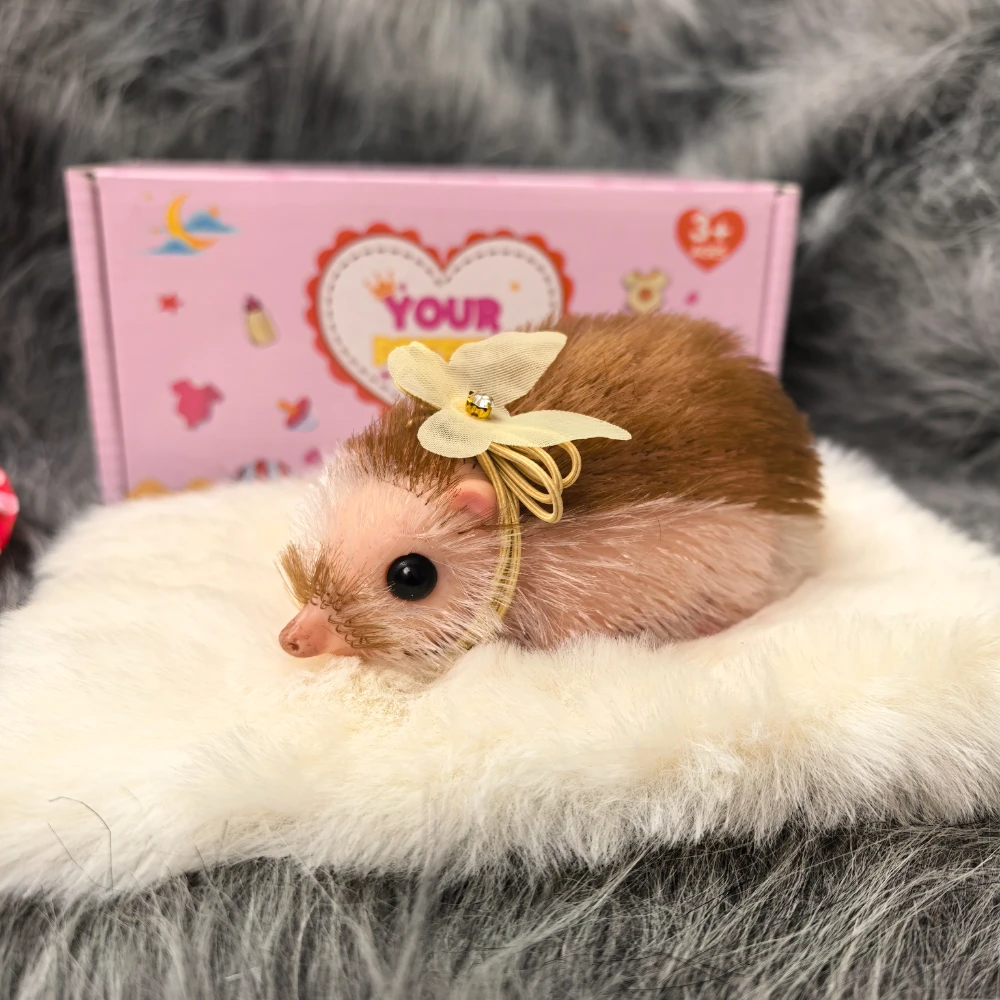 5インチのシリコン製、柔らかく可愛いミニリアルな動物、アクセサリー付き、生き生きとしたリボーンドール新生児豚人形、ストレス解消おもちゃ、ギフト