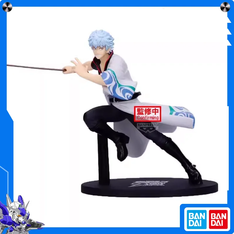 

Bandai Banpresto Gintama Sakata Gintoki Dynamic Pose Wooden Sword 20th Anniv Collectible Anime Prize Figure