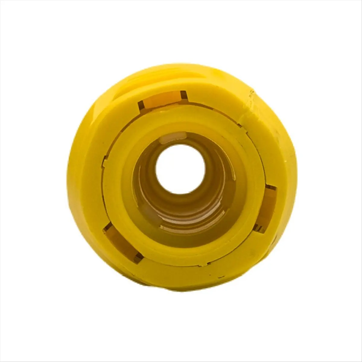 #06D For Karcher 1/2In 5/8In and 3/4In Watering Pipe Faucet Straight Joint,Faucet Universal Straight Joint,(Yellow & Black)