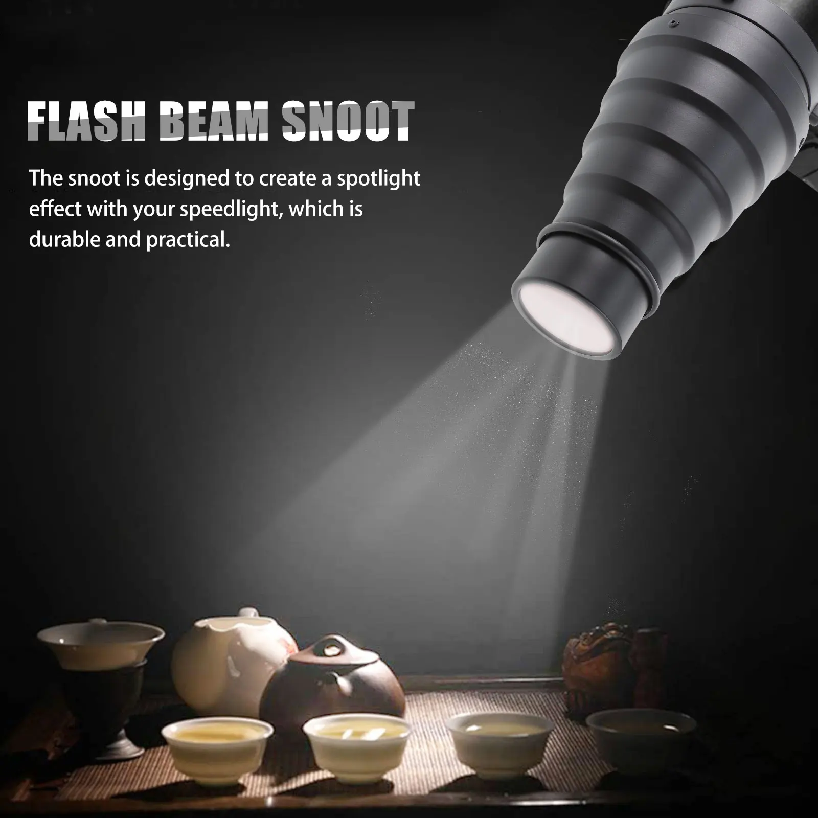 

1 Set Flash Accessories Beam Tube Kit For Photography Honeycomb Grid Light Filters Spotlight Effect Durable Accent