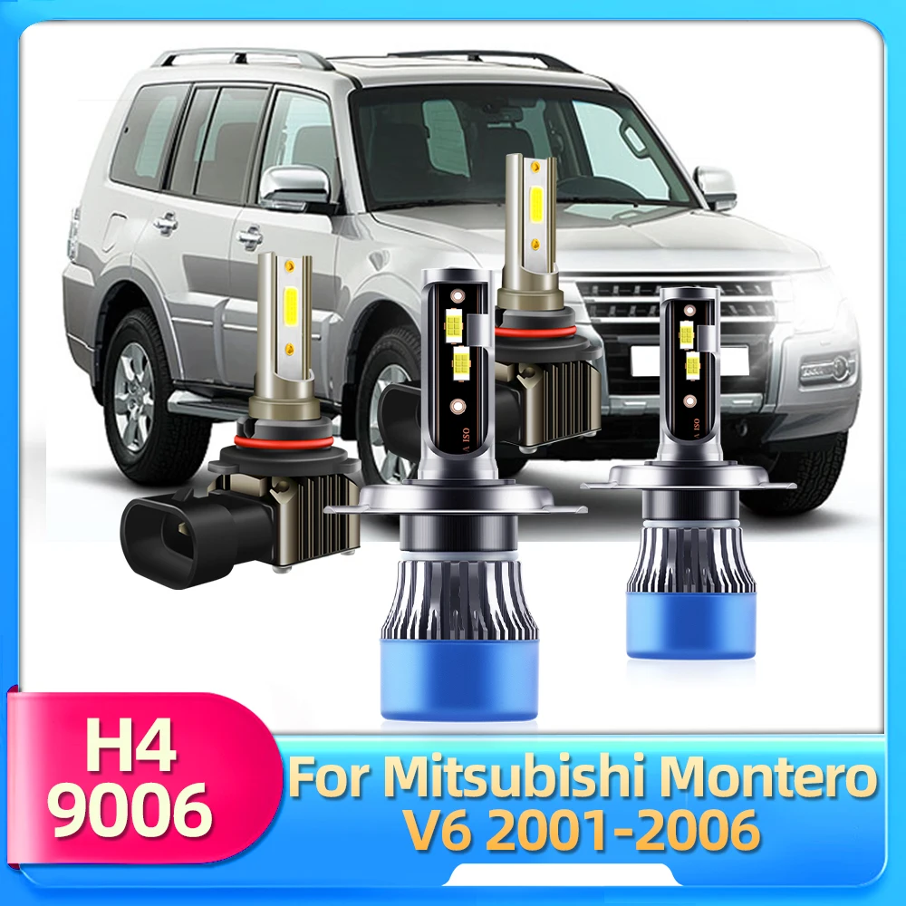 

LSlight Led Car Headlights Bulbs Fog Lamps Headlamps Replace 12V For Mitsubishi Montero (3.8L V6) 2001 2002 2003 2004 2005 2006