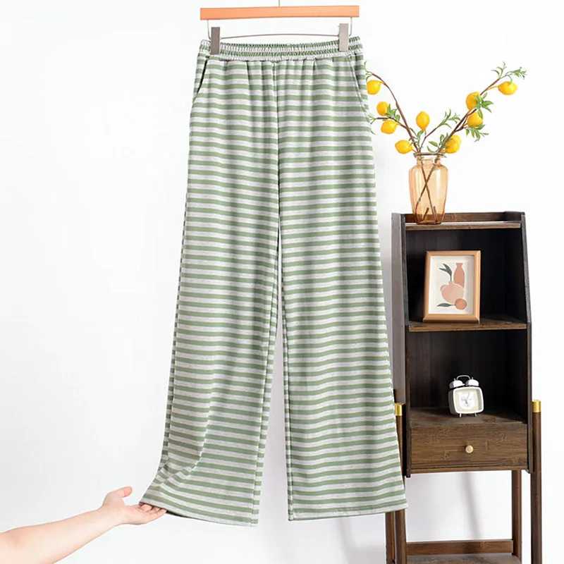 

XL-4XL Warm Fleece Pajama Pants Plus Size Fall Winter Sleepwear Pant Thick Sleeping Home Wear Pyjama Trousers Pantalon Women