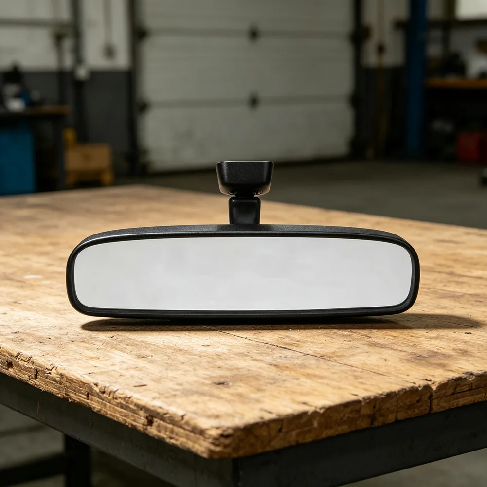 Anti-glare Driving Mirror Interior Rear View Mirror Interior Mirror High-transparency Glass Wear-resistant ABS Housing