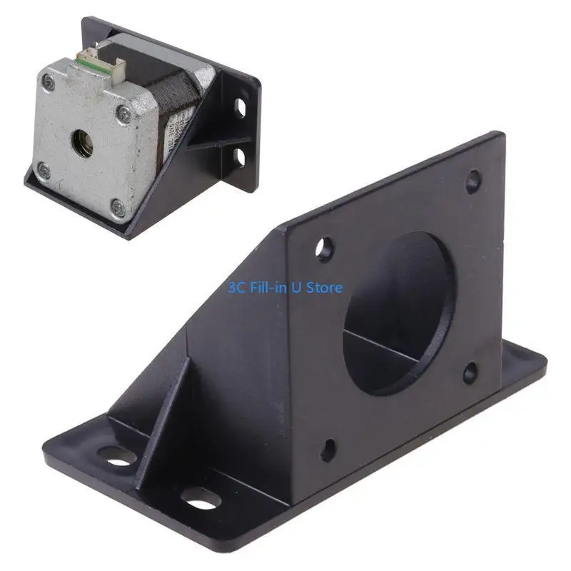 G8TA NEMA 17 Stepper Motor Accessories Bracket Support Mounting L Type Bracket Mount 42 Stepping Stepper Motor Holder