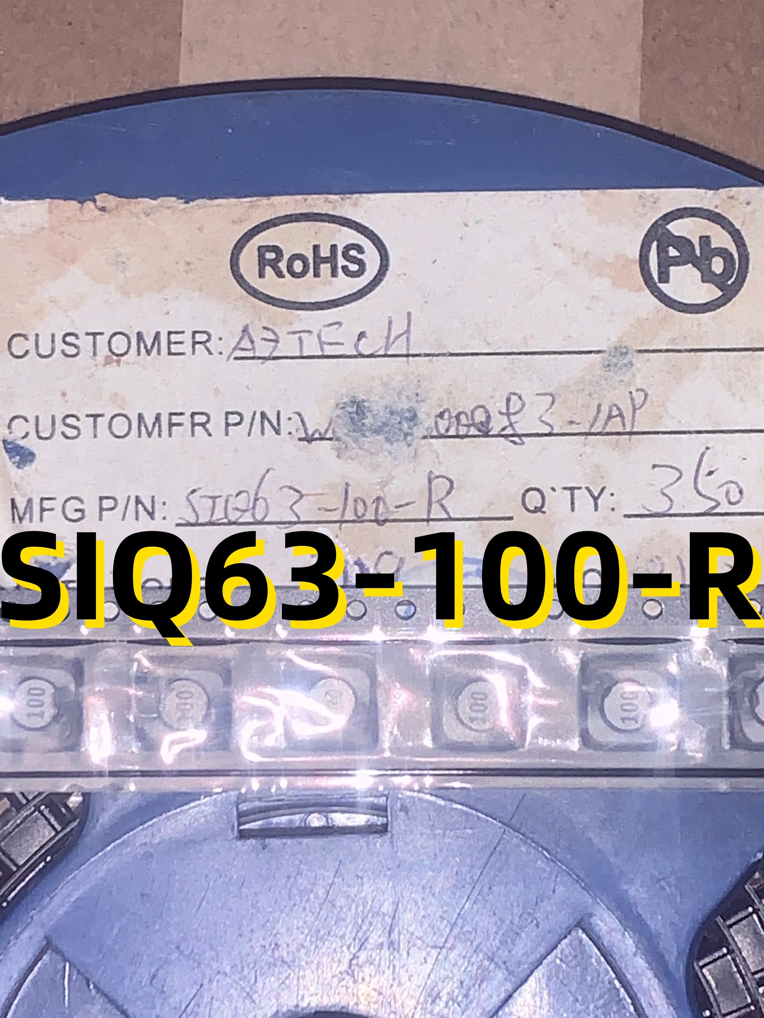 10 piezas SIQ63-100-R