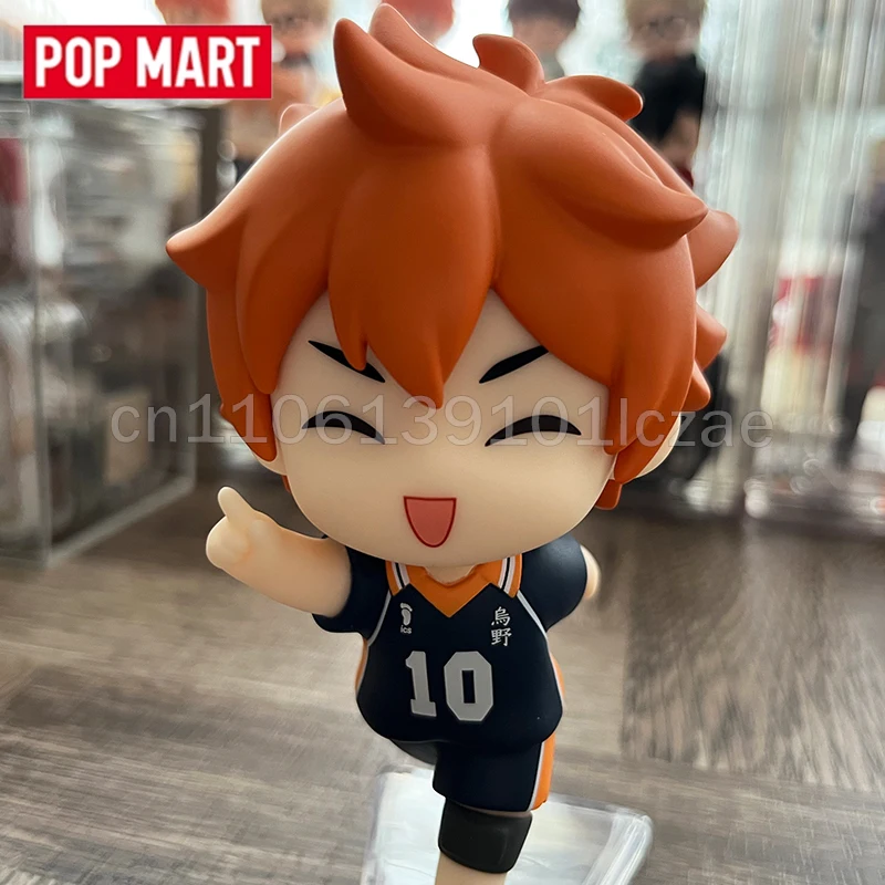 

POP MART Haikyuu!! Коллекционная фигурка Кенмы Козуме в стиле Чиби из аниме «Волейбол», игрушка-украшение, подарок на день рождения
