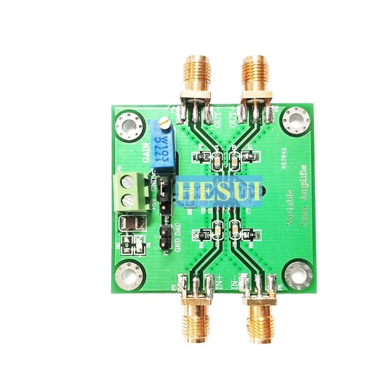 Uwb differential amplifier IVA-05208 single-ended input/output circuit