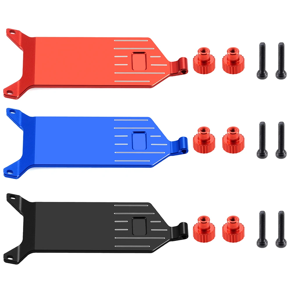 YEAHRUN Aluminum Alloy Chassis Receiver Plate for LOSI 1/24 Micro-B 2WD Buggy RC Car Upgrade Parts