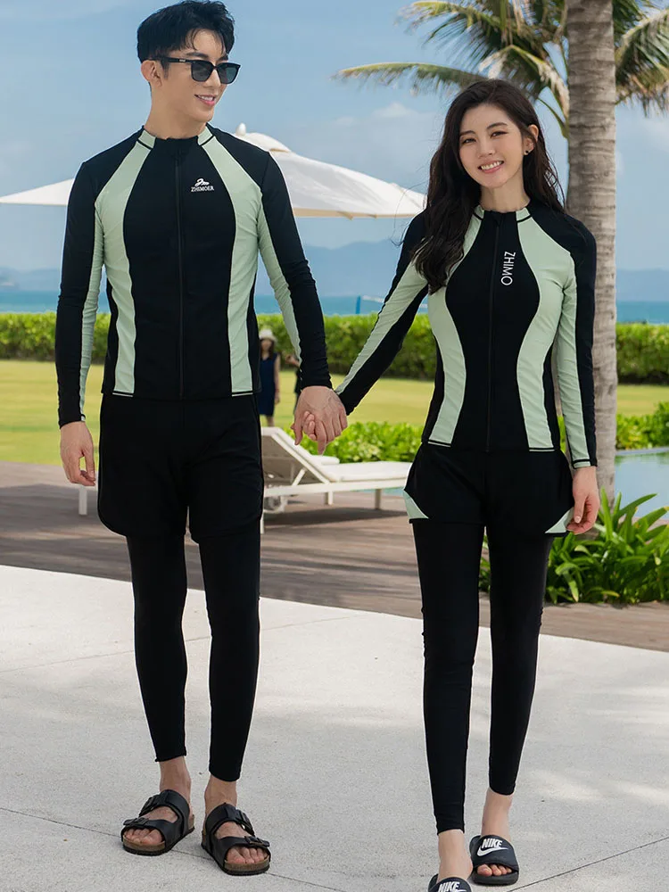 5pcs/set Rash Guard for Women,  Long Sleeve Shirts, Full Body Dive Skin Rashguard Swim Shirt Sun UV Protection Bathing Suit