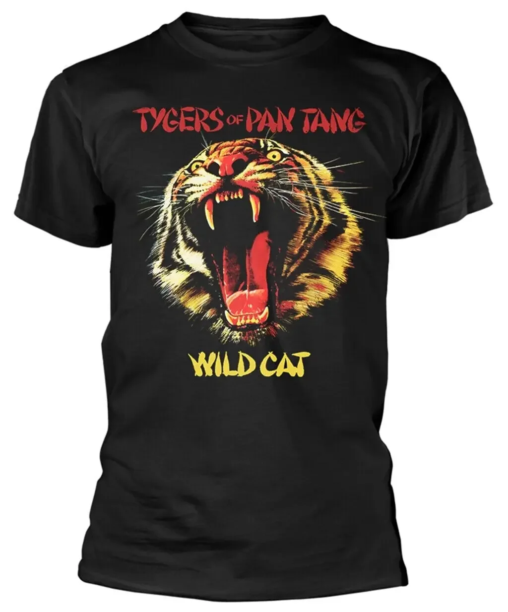 Tygers Of Pan Tang Wild Cat T Shirt New Official