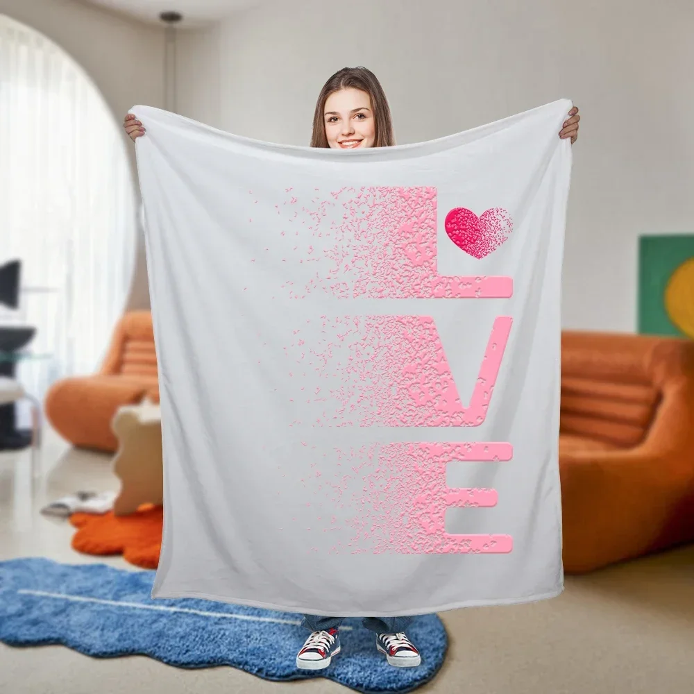

3d Printed Blanket New Customized Baby Girl Boy Flannel Blanket Personalized for Livingroom Bedroom Office Bed Sofa Cover