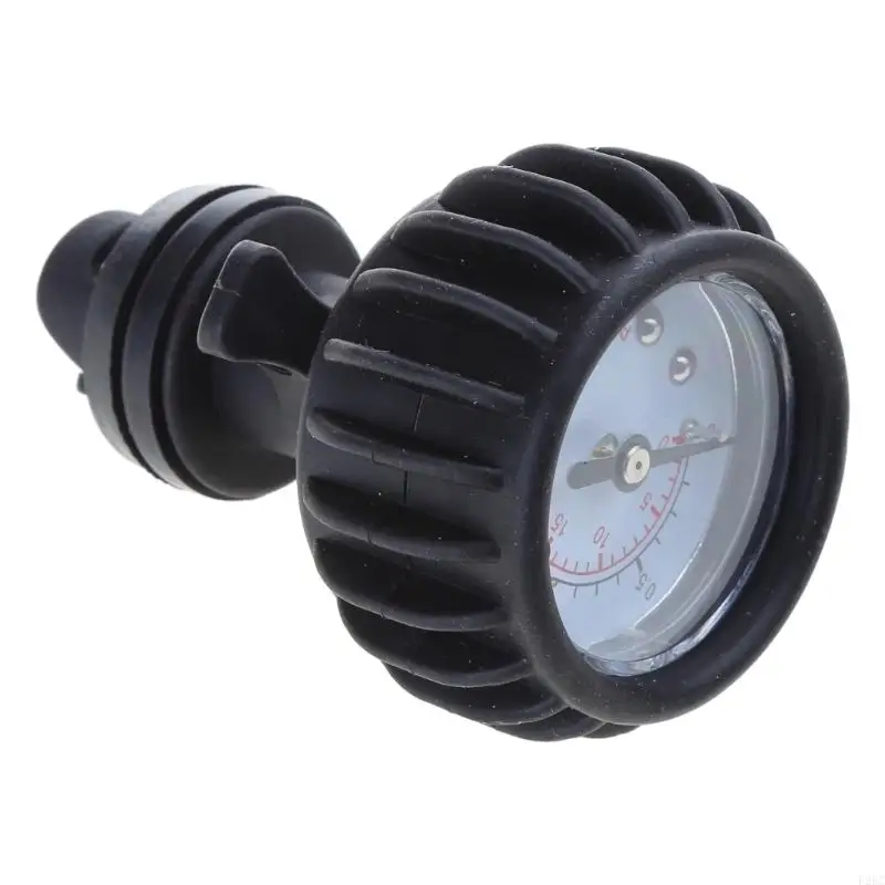 F26C Air Pressure Gauge 30PSI Single Barometer with High Pressure Hand Pump Kayak Accessories for Rubber Dinghy Measurement