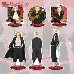 Anime Tokyo Revengers Acrylic Figure Stand Set - Manjiro Ken Takemichi Hinata Atsushi Cosplay Model Plate Desk Decor