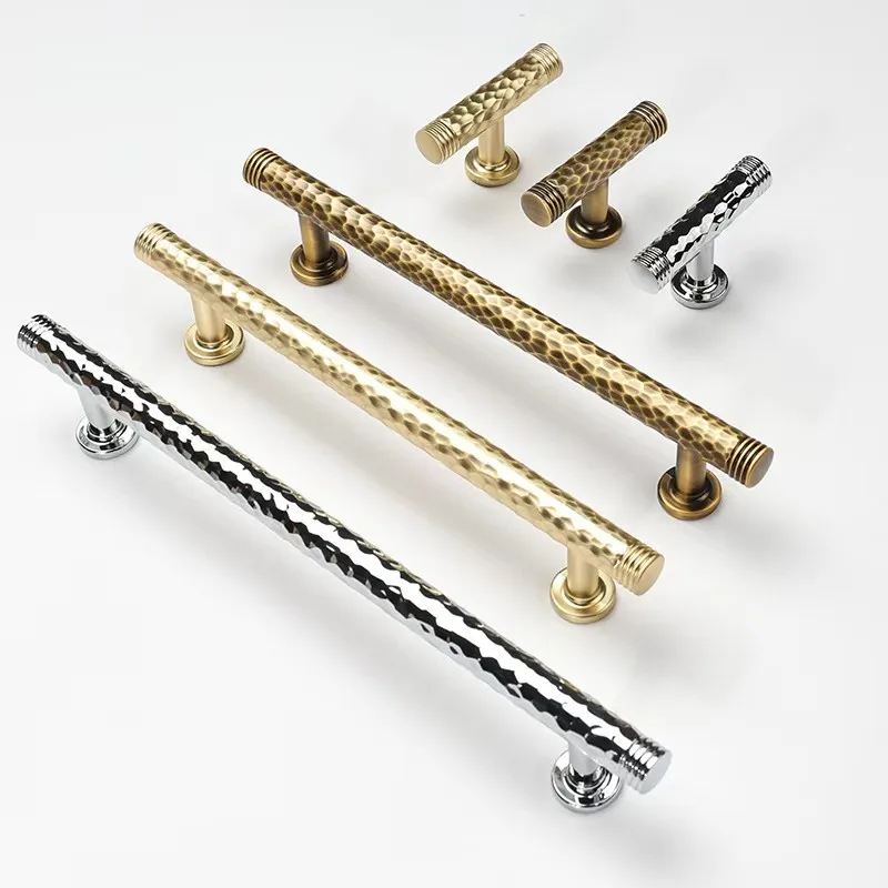 Antique Bronze Wardrobe Handle Zinc Alloy Drawer Shoe rack Single-Hole Pull American Style Cabinet Door Handle Furniture Handles