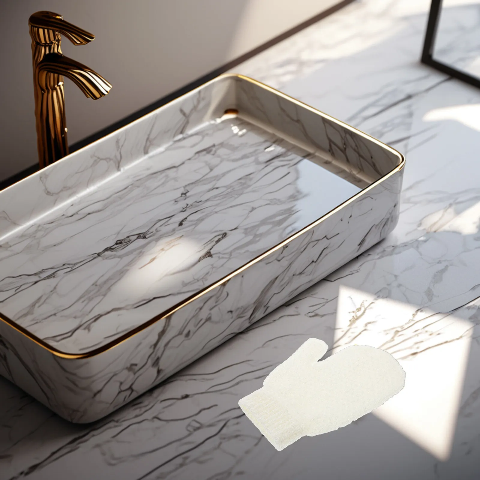 

Body Exfoliator Scrubber Gloves for Shower Exfoliating Bath Mitt Deep Pore Cleanse Hand Scrub Glove for Sensitive Skin