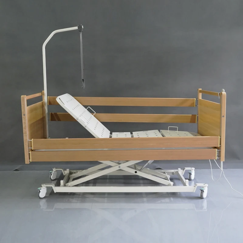 سرير رعاية منزلي كهربائي فاخر منخفض للغاية مصمم حديثًا لرعاية كبار السن #6