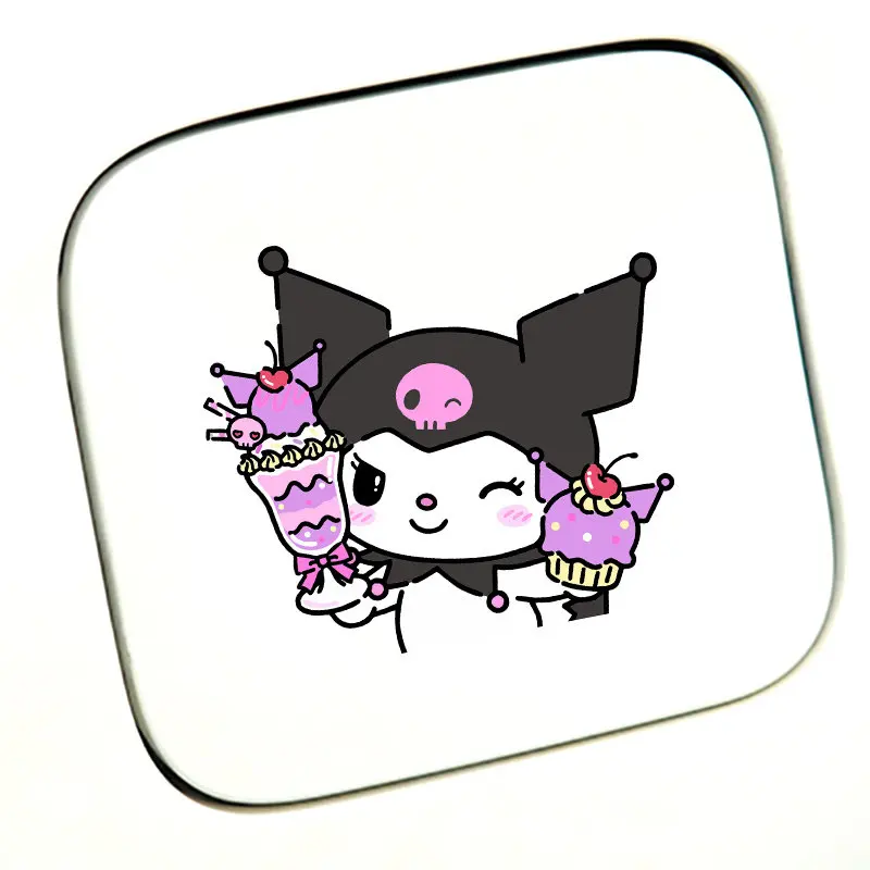 

Наклейки 13x11 см с Куроми, мультяшные, милые, для творчества, аниме, кавайные, для женщин, для маскировки царапин на авто, декоративные наклейки для ноутбуков, водонепроницаемые стикеры