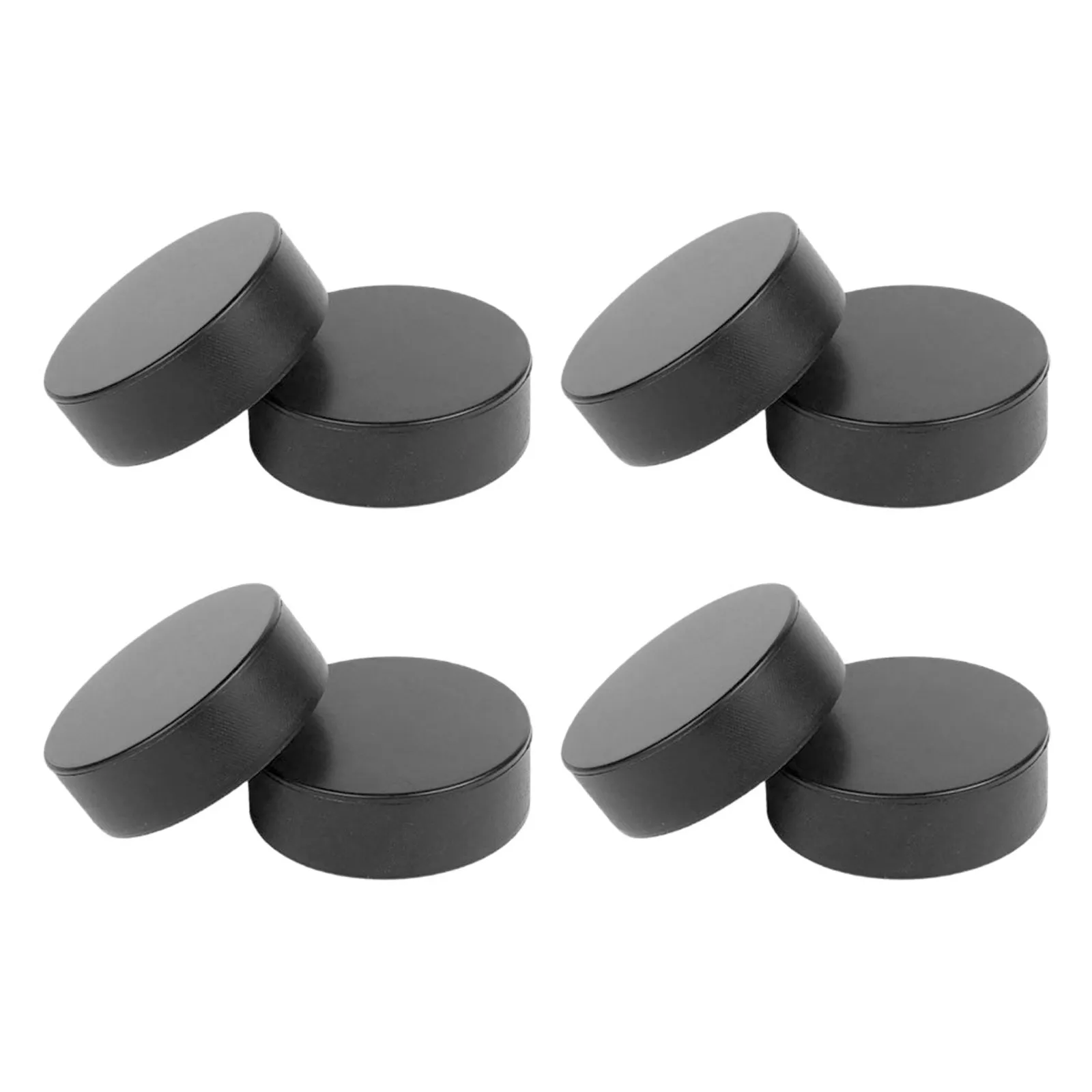 

8 Pcs Hockey Ice Tiles Field Balls Practice Training Supplies Air PU Party Favors