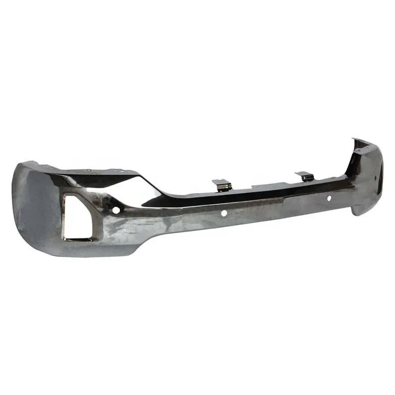

Auto Part Chrome W/ Fog Lamp Holes W/ Sensor Holes Front Bumper for Chevy Silverado 1500 2016 2017 2018 1002862