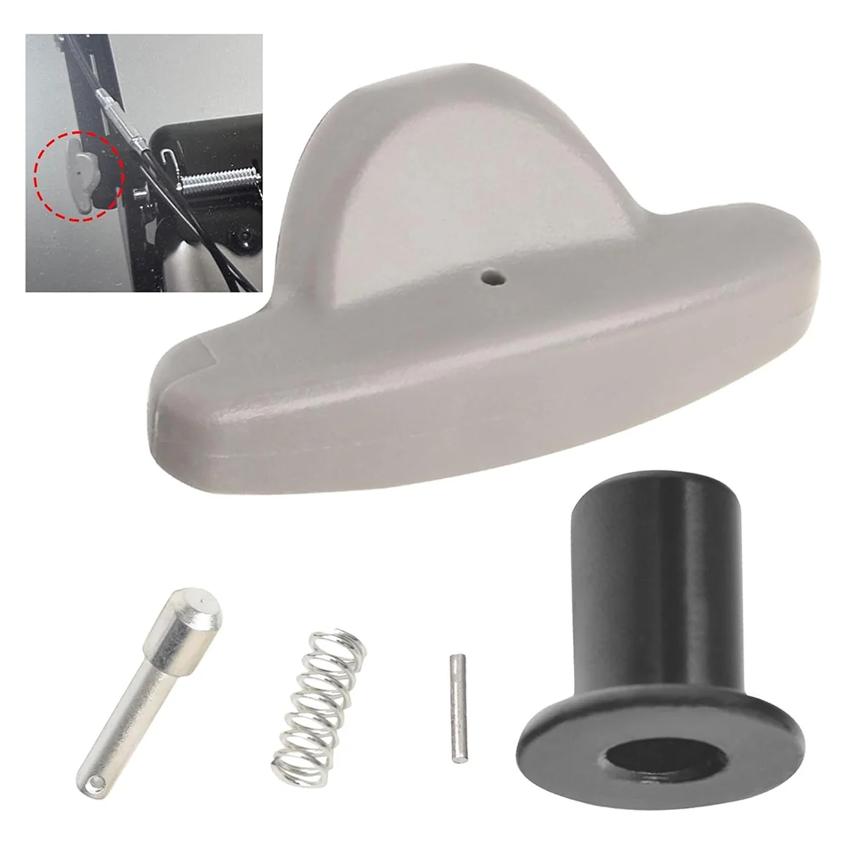 A002 2 pacotes 06530-VL0-315ZA kit de ajuste de alça para cortador autopropulsado de 21 polegadas e 22 polegadas, adequado para modelo HRX2175VKA HRR2168VKA