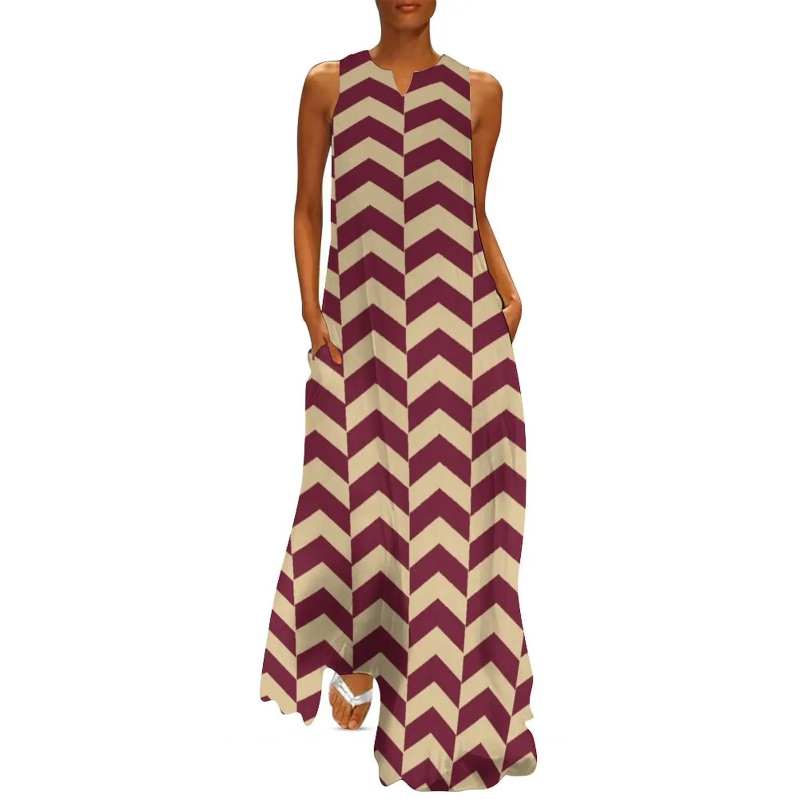 

Tallahassee - Chevron Long Dress ladies dresses for special occasions women formal occasion dresses Dress